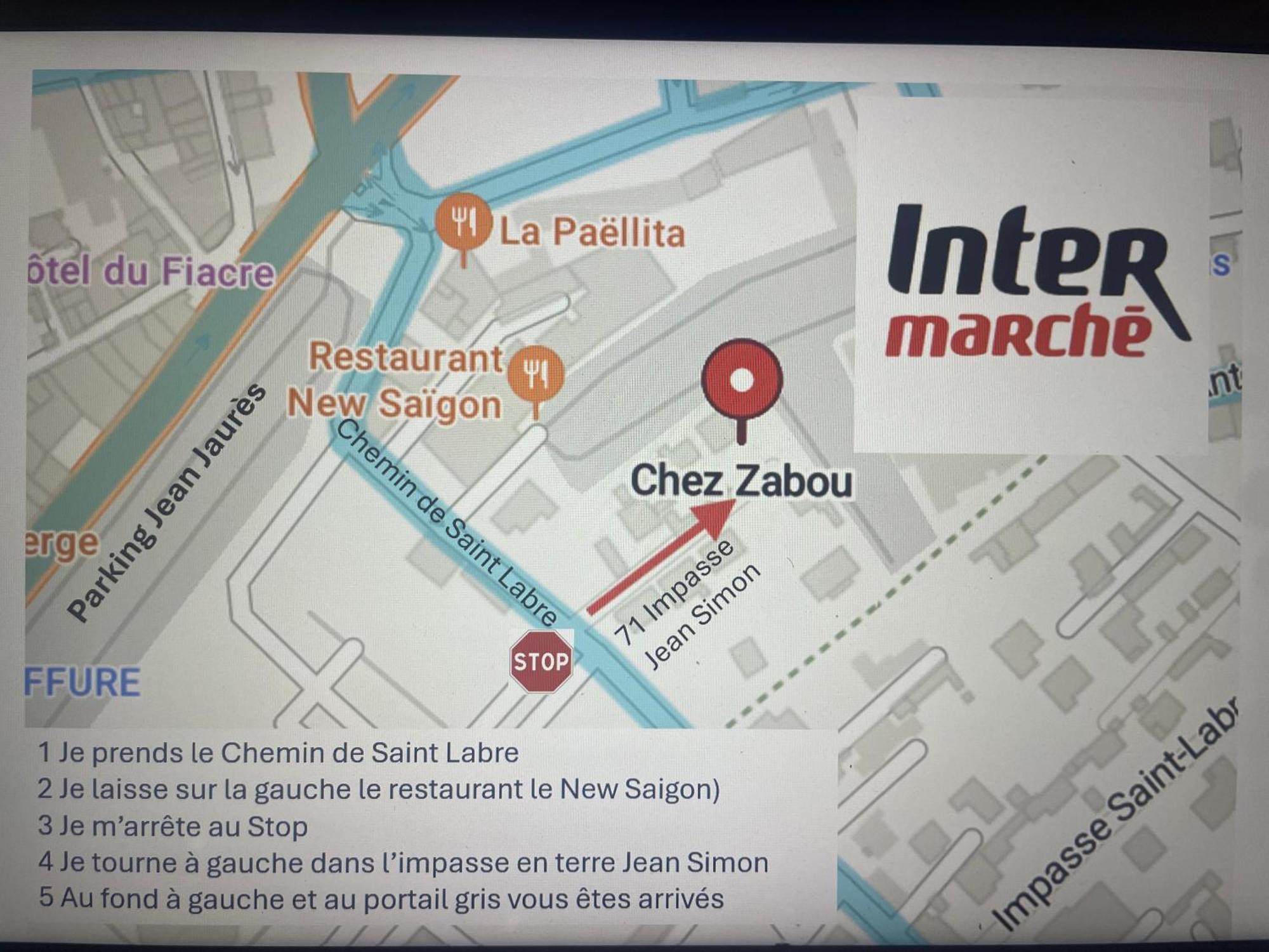 Chez Zabou Leilighet Carpentras Eksteriør bilde
